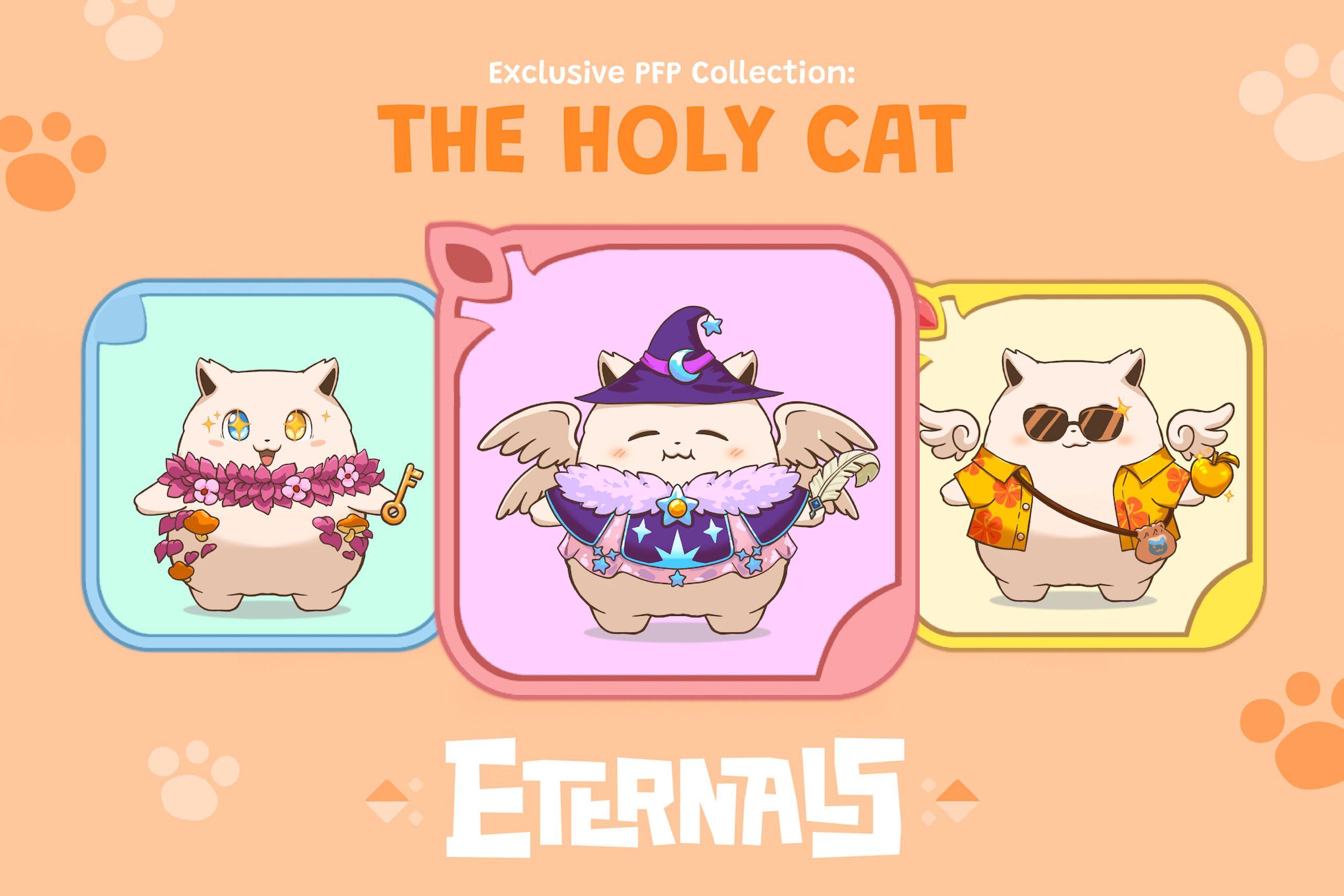 Essential Things You Need To Know About Eternals: The Holy Cat PFPs & Dynamic NFTs